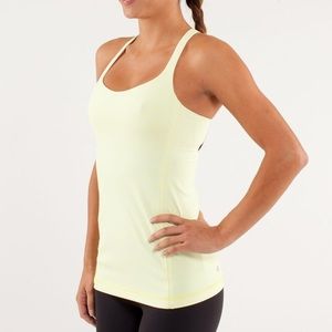 Lululemon free to be built in bra tank GUC